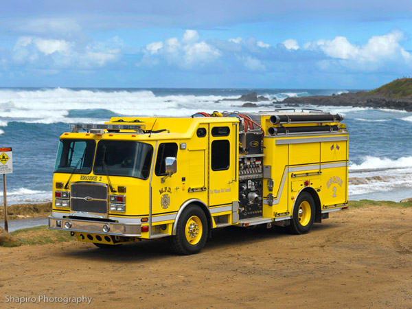 Maui County Fire Department Engine 2 E-ONE Cyclone